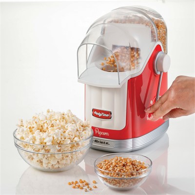 Ariete Party Time Kollu Mısır Patlatma Makinesi - Kırmızı 2958/00