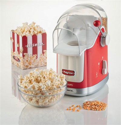 Ariete Party Time Kollu Mısır Patlatma Makinesi - Kırmızı 2958/00