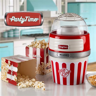 Ariete Party Time Servis Mısır Patlatma Makinesi - Kırmızı 2957/0
