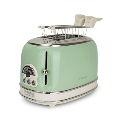 Ariete Vintage Ekmek Kızartma Makinesi - 2 Dilim, Yeşil 0155/04