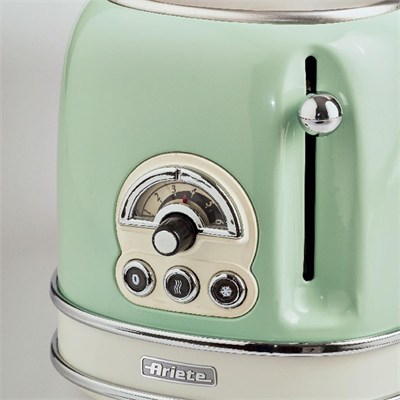 Ariete Vintage Ekmek Kızartma Makinesi 2 Dilim Yeşil 0155/14
