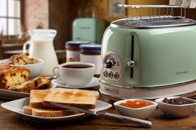 Ariete Vintage Ekmek Kızartma Makinesi - 2 Dilim, Yeşil 0155/04