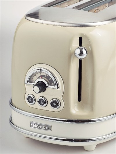 Ariete Vintage Ekmek Kızartma Makinesi 2 Dilim Bej 0155/13