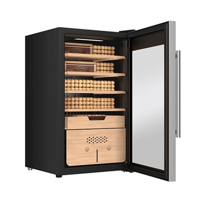 Berfmann Cedro Elektronik Humidor Puro Dolabı (486 Puro Kapasiteli) - BFC486-SG