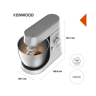 Kenwood Chef XL Mutfak Şefi Silver 1200 Watt 6,7 Lt KVL4100S