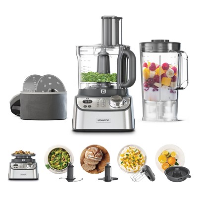 Kenwood Multi Pro Express Weigh + Tartılı Mutfak Robotu FDM71.450SS