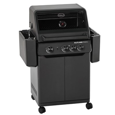 Rösle Allflame Peer 3 Gazlı Barbekü İstasyonu Siyah 25055