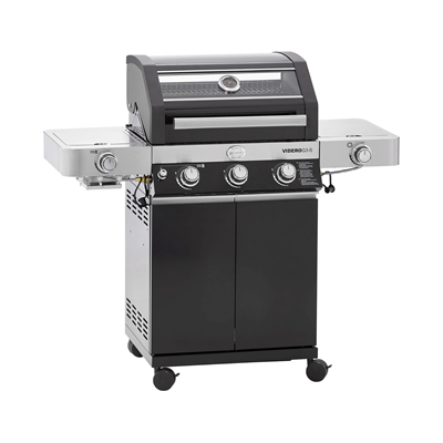 Rösle Videro G3-S Vario Gazlı Barbekü İstasyonu Siyah 25530