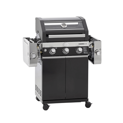 Rösle Videro G3-S Vario Gazlı Barbekü İstasyonu Siyah 25530
