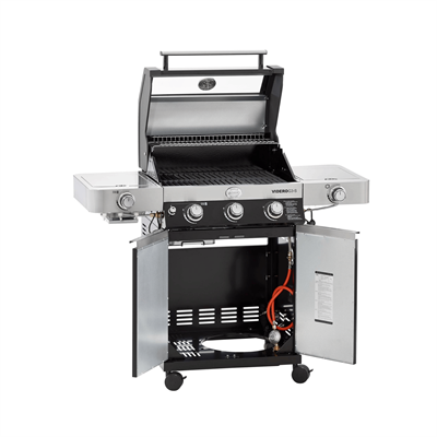 Rösle Videro G3-S Vario Gazlı Barbekü İstasyonu Siyah 25530