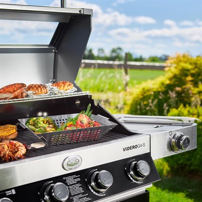 Rösle Videro G4-S Vario Gazlı Barbekü İstasyonu Siyah 25531