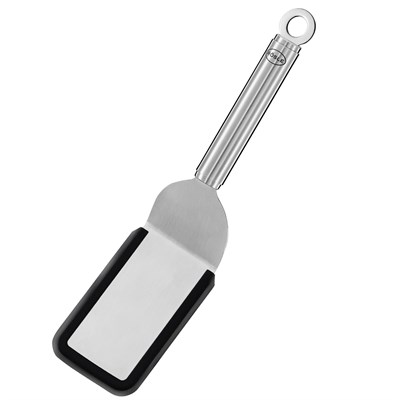 Silikon Uçlu Paslanmaz Çelik Spatula 26 cm