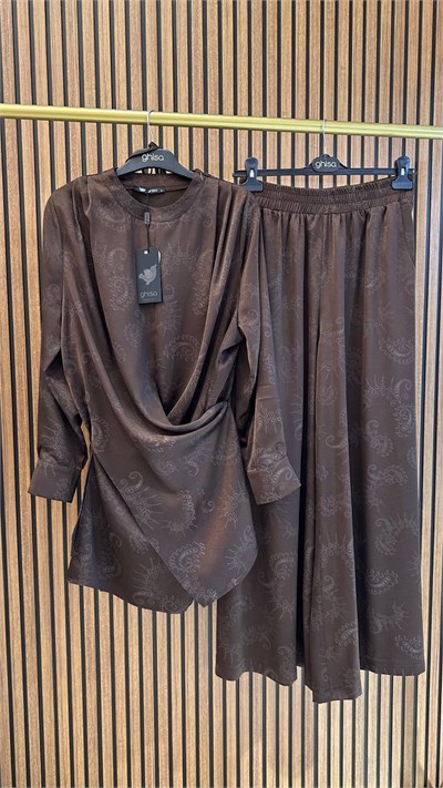 Ghisa 4710T9423 Önden Bağlamalı Kahve Takım