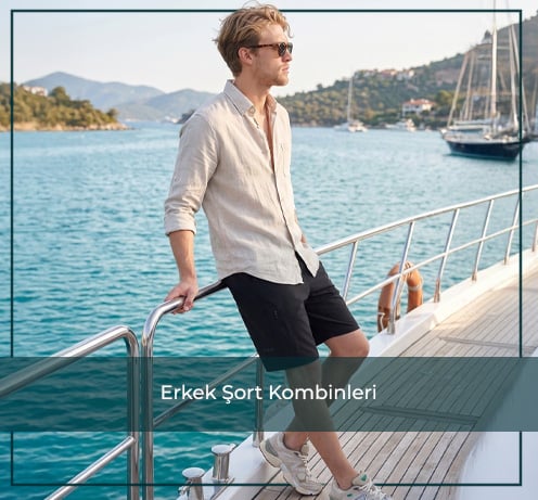 Erkek Şort Kombinleri