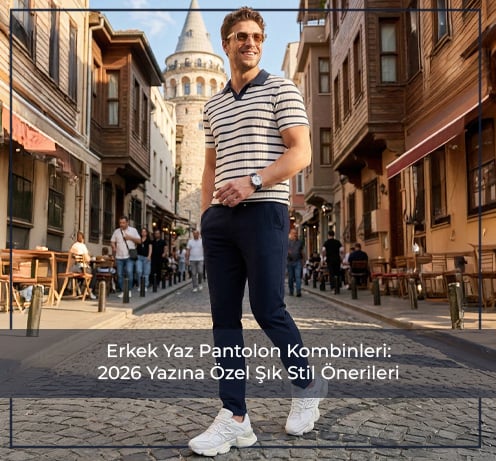 Erkek Yaz Pantolon Kombinleri: 2026 Yazına Özel Şık Stil Önerileri