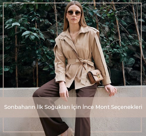 Sonbaharın İlk Soğukları İçin İnce Mont Seçenekleri