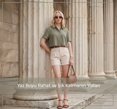 Yaz Boyu Rahat ve Şık Kalmanın Yolları