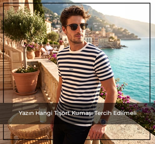 Yazın Hangi Tişört Kumaşı Tercih Edilmeli