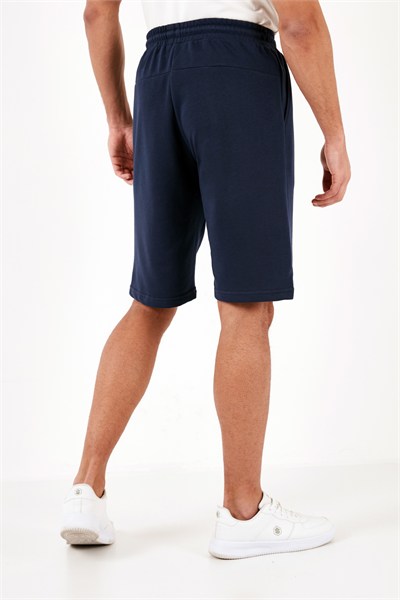 Pamuklu Belden Bağlamalı Cepli Regular Fit Erkek Short 5908042 İNDİGO