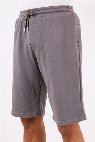 Pamuklu Belden Bağlamalı Cepli Regular Fit Erkek Short 5908042 ANTRASİT