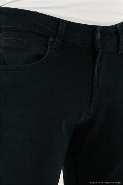 Pamuklu Normal Bel Regular Fit Boru Paça Jeans Erkek Kot Pantolon 2211C05PARMA KOYU LACİVERT