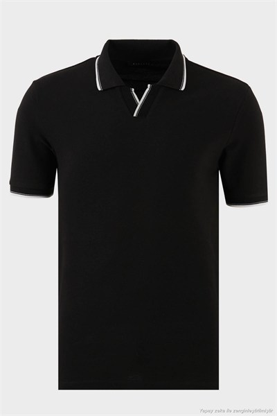 Pamuklu Regular Fit 3lü Paket Erkek Polo Yaka T Shirt 59029641518S3 SİYAH-BEYAZ-HAKİ