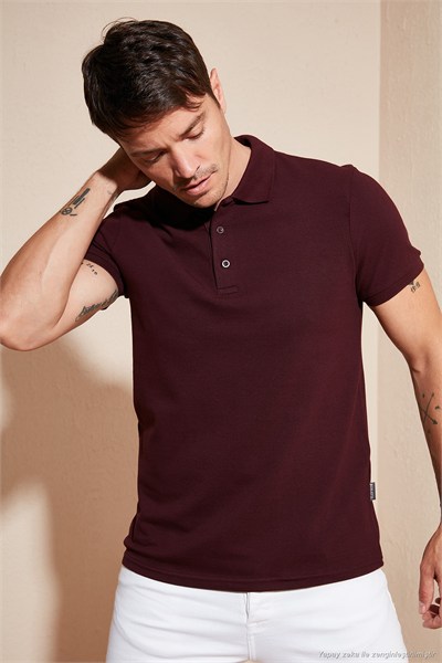Pamuklu Regular Fit 3lü Paket Erkek Polo Yaka T Shirt 59029641527S3 Siyah-Beyaz-Vişne