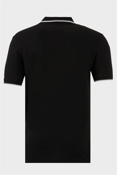 Pamuklu Regular Fit 3lü Paket Erkek Polo Yaka T Shirt 590296415S3 Siyah-Beyaz-İndigo