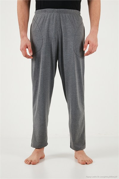 Pamuklu Regular Fit Baskılı Erkek Pijama Takımı 6096160 SİYAH