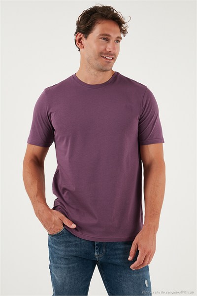 Pamuklu Regular Fit Bisiklet Yaka Erkek T Shirt 59020204 MÜRDÜM