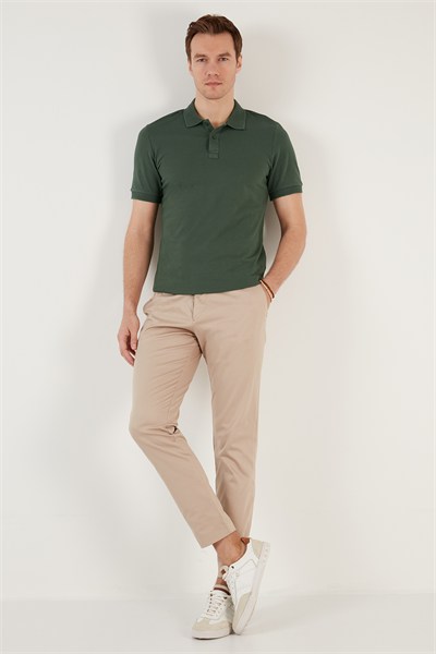Pamuklu Regular Fit Düğmeli Erkek Polo Yaka T Shirt 5902739 NEFTİ