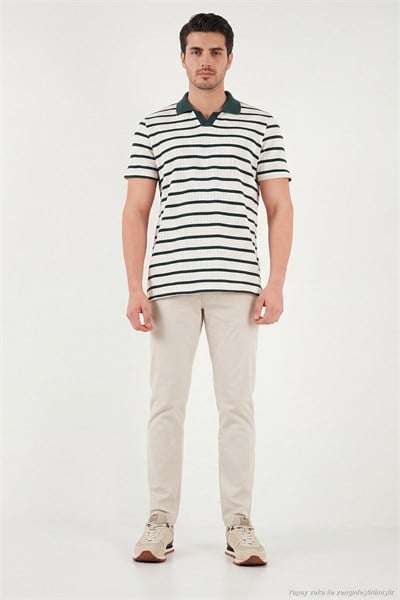 Pamuklu Regular Fit Erkek Polo T Shirt 5904022 NEFTİ