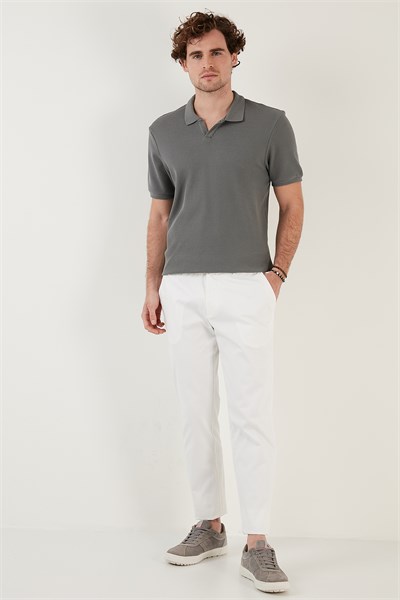 Pamuklu Regular Fit Erkek Polo Yaka T Shirt 5902645 AÇIK HAKİ