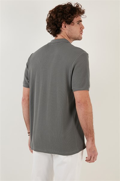 Pamuklu Regular Fit Erkek Polo Yaka T Shirt 5902645 AÇIK HAKİ