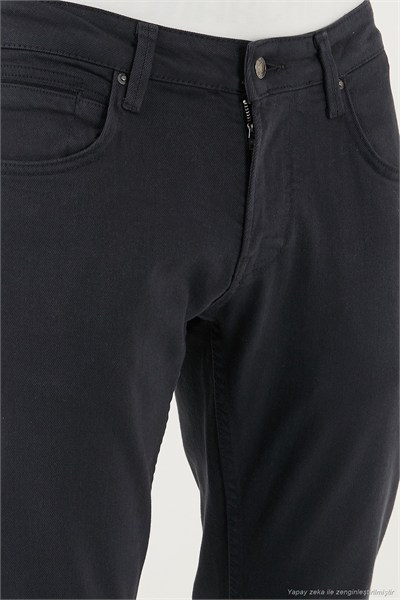 Pamuklu Regular Fit Normal Bel Boru Paça Jeans Erkek Kot Pantolon 2211C40PARMA ANTRASİT