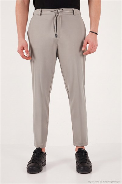 Pamuklu Regular Fit Normal Bel Erkek Pantolon CF26S615307 BEJ