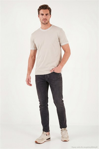 Pamuklu Slim Fit Düşük Bel Jeans Erkek Kot Pantolon 1135C87NAPOLI SİYAH