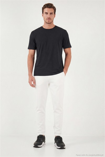 Regular Fit Bisiklet Yaka Erkek T Shirt 5902985 ANTRASİT