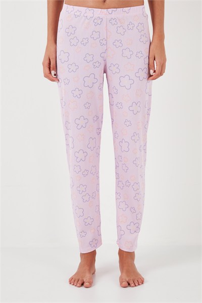 Regular Fit Gömlek Yaka Kısa Kollu Kadın Pijama Takımı 65780124 PEMBE