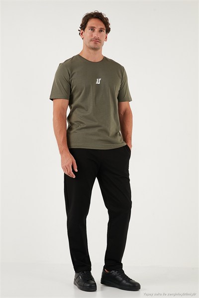 Regular Fit Normal Bel Düz Paça Erkek Eşofman Altı 5908050 SİYAH