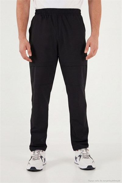 Regular Fit Normal Bel Düz Paça Trekking ve Kargo Erkek Pantolon 693705 SİYAH