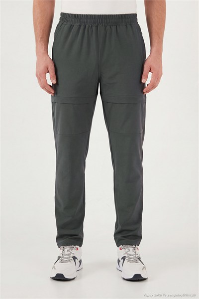 Regular Fit Normal Bel Düz Paça Trekking ve Kargo Erkek Pantolon 693705 FÜME