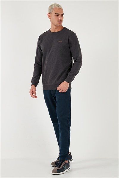 Streç Pamuklu Slim Fit Normal Bel Boru Paça Jeans Erkek Kot Pantolon 15900S31MILANO LACİVERT