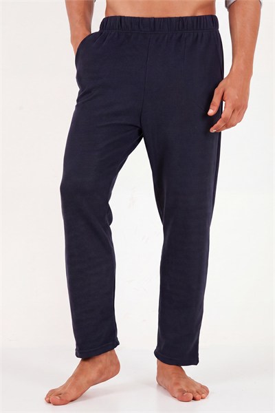 Ultra Soft Düğmeli Bisiklet Yaka Erkek Pijama Takımı 6575011 GRİ MELANJ