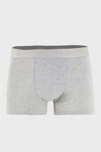 Yumuşak Dokulu Nefes Alabilen Rahat Pamuklu 5 li Erkek Boxer 701001 Siyah-Lacivert-Gri