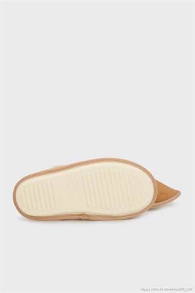 Yumuşak Dokulu Peluş 2li Paket Kadın Terlik 6722002S2 Camel-Camel