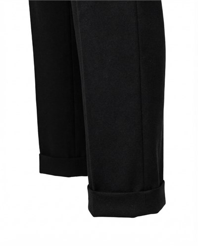 Alata Pleated Pants Black