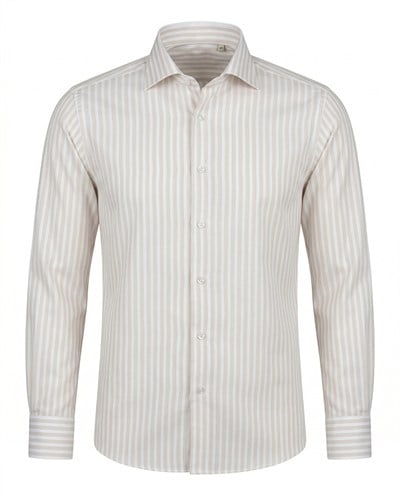 Bari Italian-Collar Shirt Bej