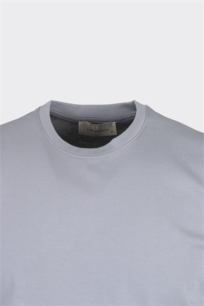 Bis.Yaka K.Kol T-Shirt Gri