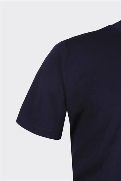 Bis.Yaka K.Kol T-Shirt Lacivert